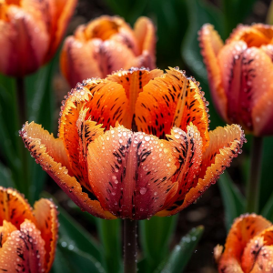 Тюльпан Литл Джем купить по цене от 199р. в интернет-магазине «Посадика» с доставкой почтой в в Ворсмае и по всей России – [изображение №1].