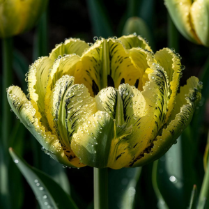 Тюльпан Стар Даст купить по цене от 229р. в интернет-магазине «Посадика» с доставкой почтой в в Ворсмае и по всей России – [изображение №1].