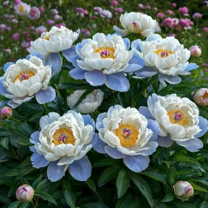 Пион Акварельный Этюд купить по цене от 806р. в интернет-магазине «Посадика» с доставкой почтой в в Ворсмае и по всей России – [изображение №1].