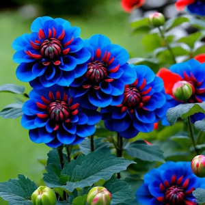 Георгин Аквамарин купить по цене от 318р. в интернет-магазине «Посадика» с доставкой почтой в в Ворсмае и по всей России – [изображение №1].